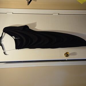 Lover and friends one shoulder black dress NWT size L